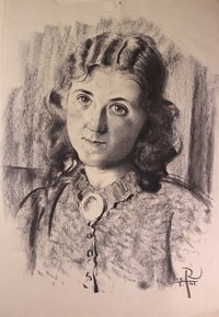 Porträt Lucia Jirgals vom 13. August 1943