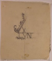 Entwurf für eine Buchvignette in "Visionen aus dem Osten" (1921)