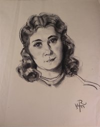 Porträt Lucia Jirgals vom 28. Mai 1943