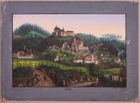 Landschaft mit Blick auf Pitten